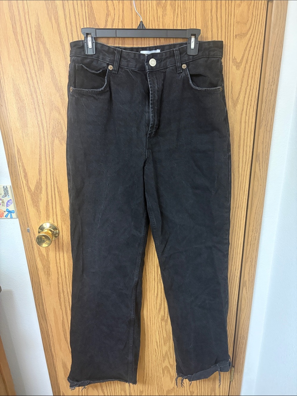 Zara wide legs horizons Jeans in Black